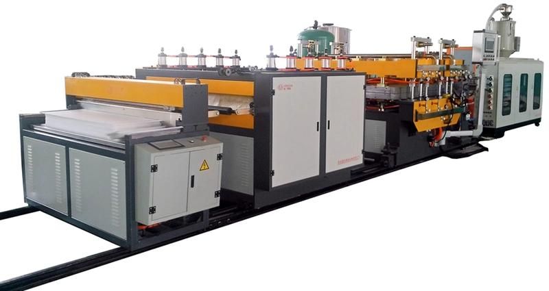 PP/PE/PC Polypropylene Plastic Hollow Grid Corrugated Sheet Board Making Machine/Packing Carton Box Plastic Extruder