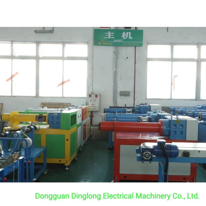 Horizontal Silicone Hose Plastic Extruder Machine