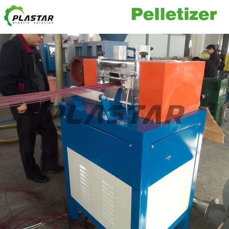 Strand Pelletizer Machine for PP PE Waste Plastic Noodle Cutting Pelletizing Line