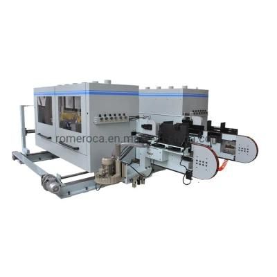 Woodworking Machine Automatic Double End Tenoner Click Making Machine Flooring Production ...