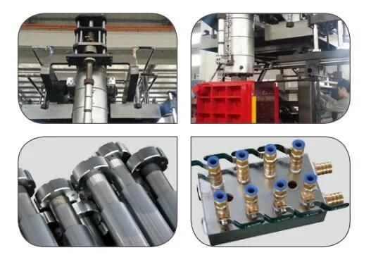 HDPE PE PP Making Automatic Extrusion Blow Moulding Machine
