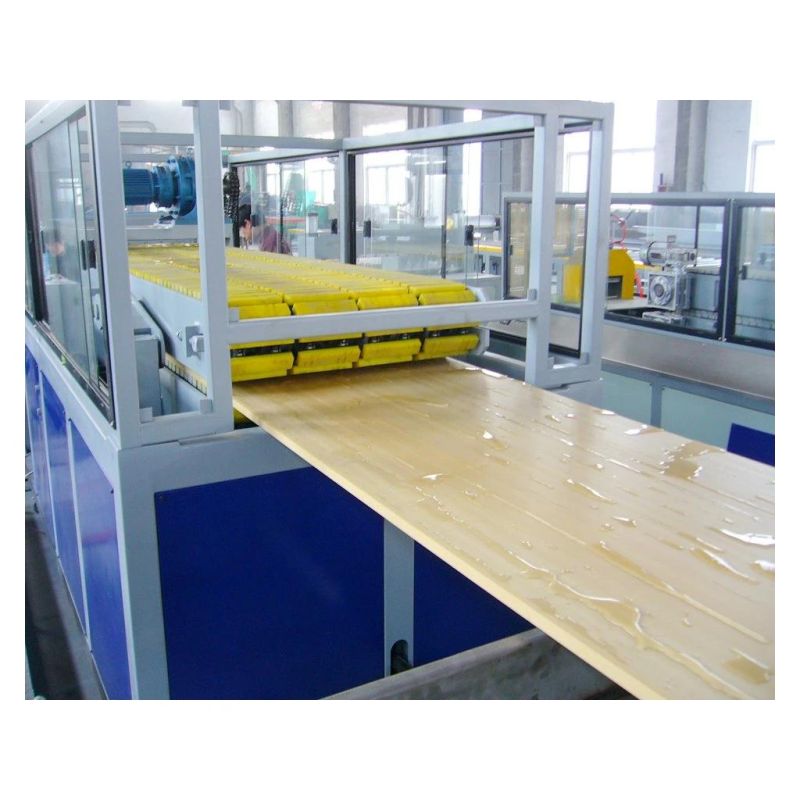 WPC PVC Foam Board Extrusion Line WPC Decking Machine