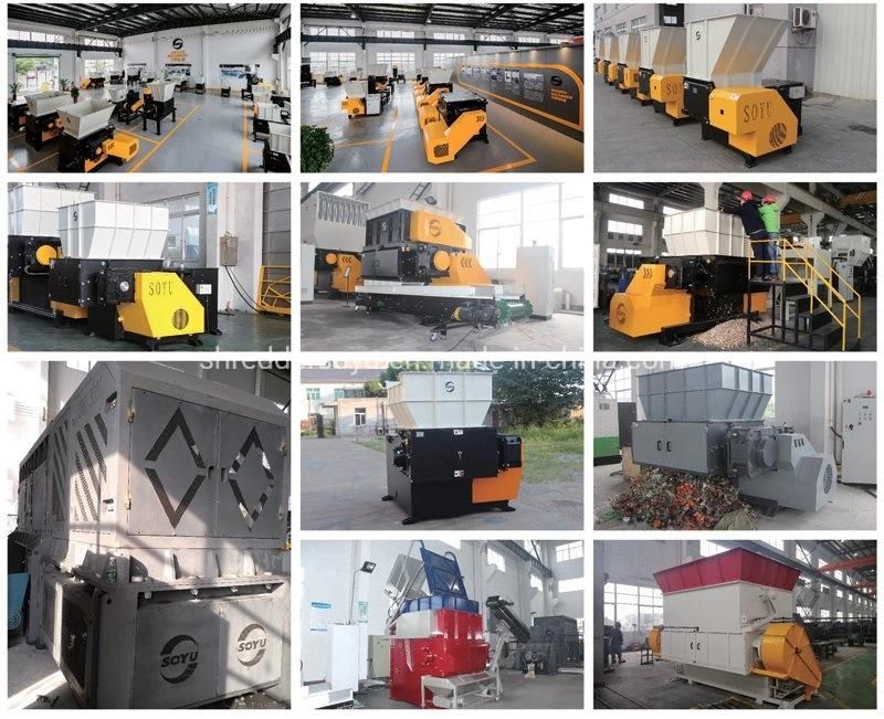 Recycling Waste Plastic Crushing Machine Shredder