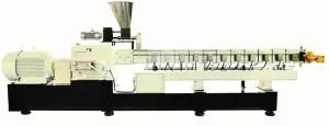 200-250 Kg/H Double Screw PVC Resin Granule Making Hot-Cut Pelletizing Machine PVC Powder ...