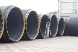 50years Shelf Life Large Sizes Structure Wall HDPE Pipe
