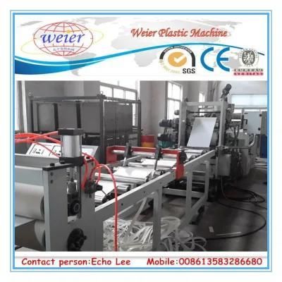 400mm PVC Edge Band Sheet Line with Slitter