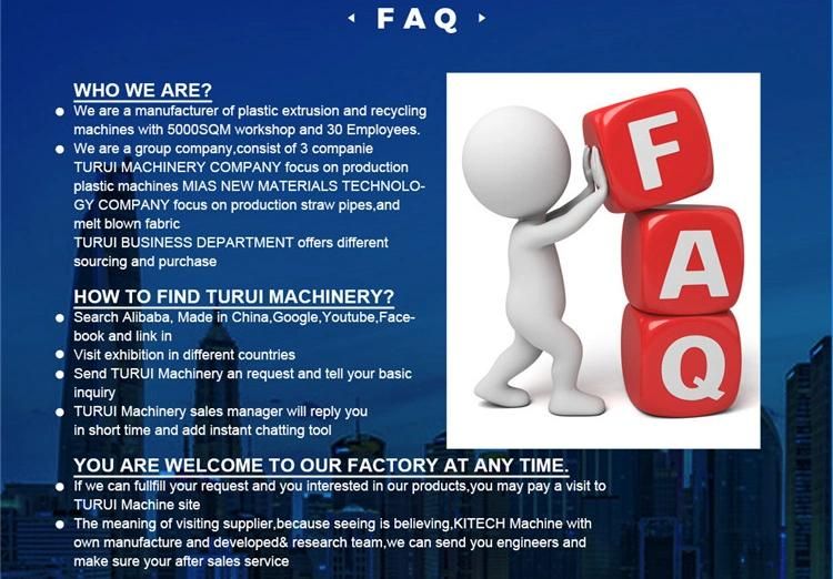 Recycling Machinery/Plastic Line/Cutting Machine for Any Non-Metallic Material