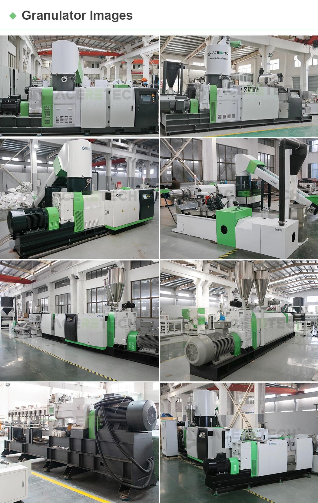 Ads SGS Certification Recycle Waste PE Film Granulator Machine
