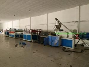 High Quality Stainless Steel PVC/WPC Profile Panel Board Ceiling Extrusion Machine/Making ...