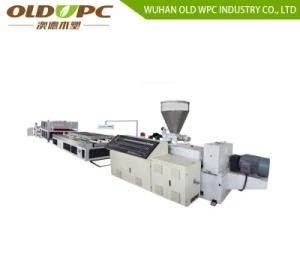 PC PP Flute Hollow Profile Sheet Board Extruder Production Line Plastic Extrusion