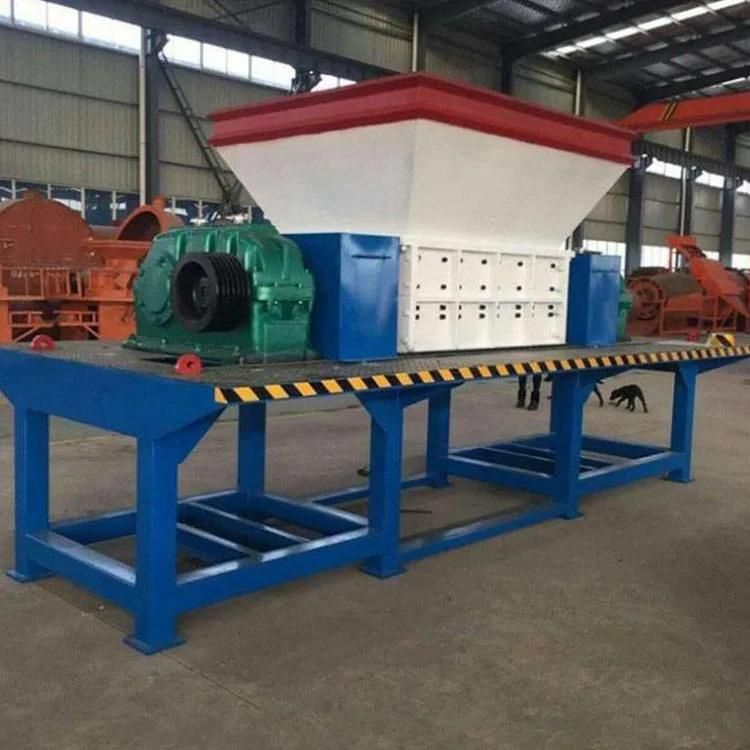 Densen Customized Scrap Metal Crusher, Metal Garbage Shredder, Old Metal Parts Treatment Application