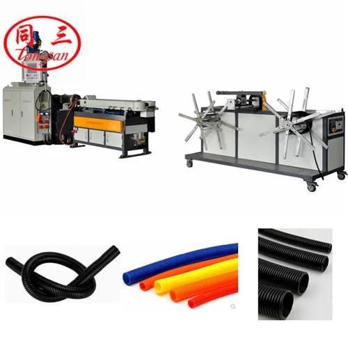 Corrugated Pipe Machine with PA PE PVC Material