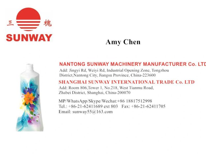 Cosmetic PE Tube Making Line