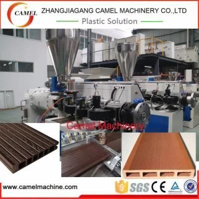 Wood Plastic PVC Decking WPC Board Making Machine Plastic Extrusion Machine