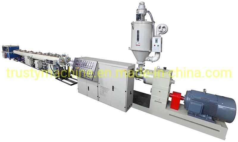 Different Size Plastic Pipe Making Machine/PE Pipe Extruder Trusty Plastic Machine