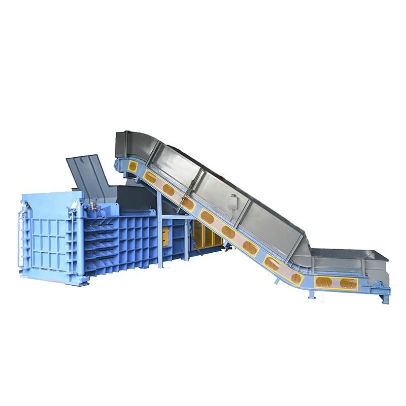 Horizontal Semi-Automatic Baler for Waste Plastic, Waste Paper Compacting