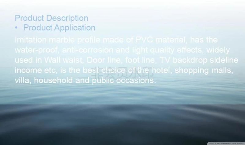 PVC Imitation Decoration Marble Board Production Line