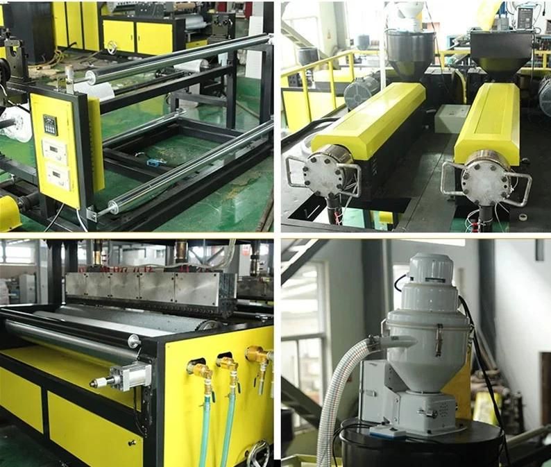 High Speed 5 Layers Co-Extrusion PE Air Bubble Film Machine