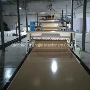 PVC Artificial Marble Sheet Production Extrusion Line/PVC Imitation Stone Board Making ...