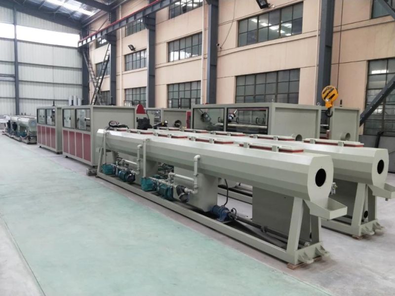 Plastic Tube HDPE PVC Water Pipe Extrusion Manufacturing Machine