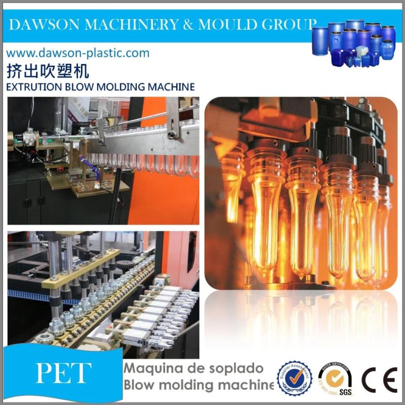 2L Eight Die Head Automatic Stretch Bottle Making Machinery Pet Blow Molding Machine