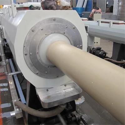 UPVC PVC Rain Gutter Pipe Making Machine Sjsz65/132 PVC Half-Round Profile Extrusion Line