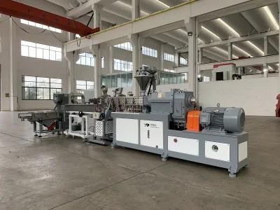 New Design China Manufacturer Bio Decomposing Plastic Twin Screw Extruder Pelletizing ...