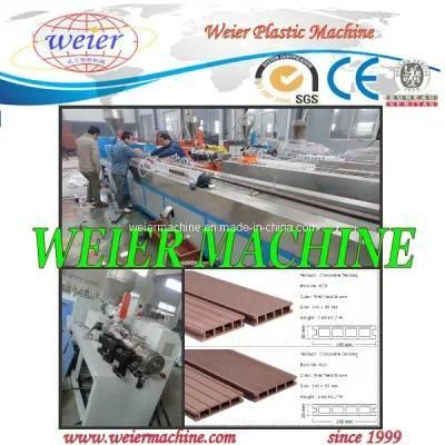 200kg/H Three Layers Co-Extrusion WPC Machinery