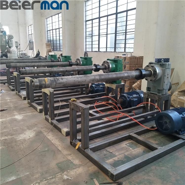 Plastic Sj Sjsz Series Different Kinds Single Screw Conical Twin Screw Extruder for Pipe Profile Making