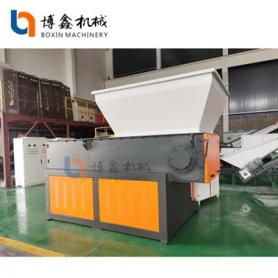 100-1500kg/H Large HDPE Pipe Single Shaft Shredder and Crusher Machine