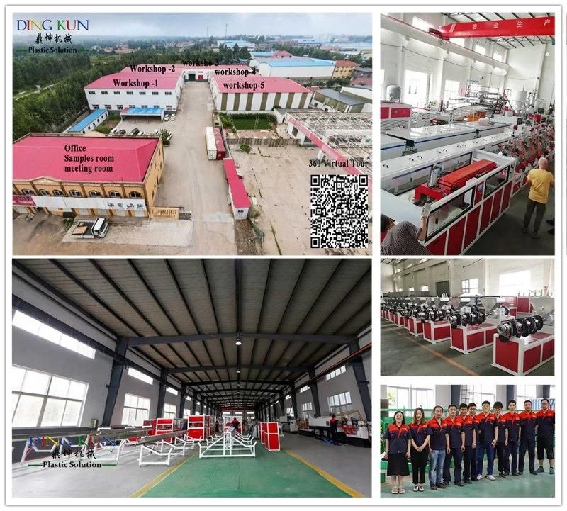 16-630mm PVC CPVC UPVC / HDPE / PE PP PPR Conduit Pipe Production Line Twin and Single Screw Extruder / Extrusion Plastic Making Machine for Water/ Gas Supply