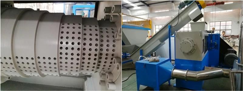 Plastic Film Squeezer PP PE Film Drying Machine