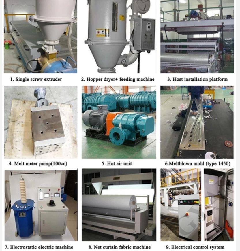 Non-Woven Mask Filter Fabric Extrusion Machine