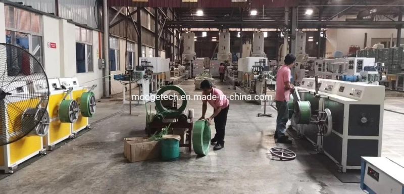 Pet strapping production line / plastic strap belt manufacturing making machine