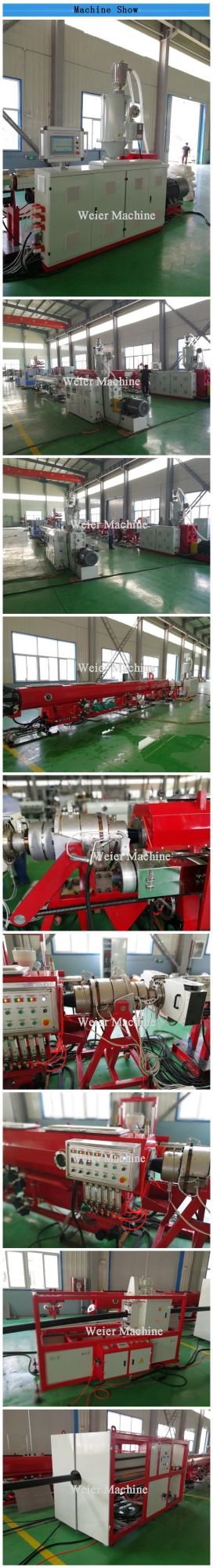 ISO Certificated 16mm-1200mm HDPE Pipe Irrigation Pipe Machine PE Water Pipe Making Machine
