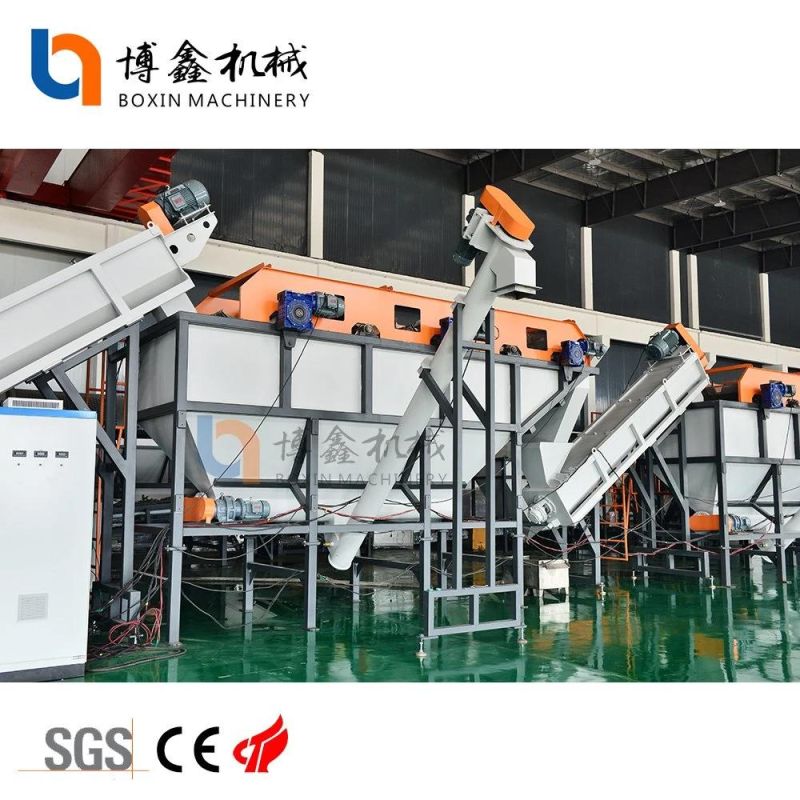 Automatic Waste Plastic PE Film PP EPS Woven-Bag Jumbo-Bag Raffia Recycling Washing Machine/Plastic Granulator/Crusher/Crushing Machine Line /Equipment /System