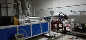 Water and Gas Supply HDPE Pipe Extrusion Making Extruding Machine