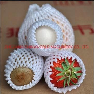 PE Knotless Fruit Net Extrusion Line Garlic Packaging Net Machine
