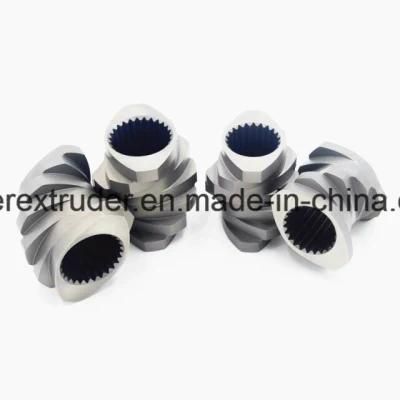 Extruder Screw Barrel Zsk177 Stainless Steel Twin Screw Cpm10V