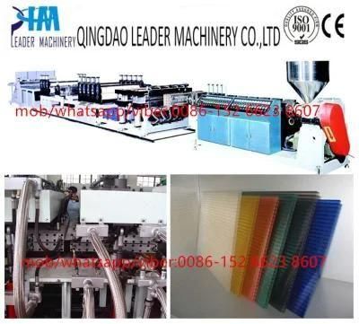 PP Hollow Sheet Machine Hollow Corrugated Sheet Extrusion Machine