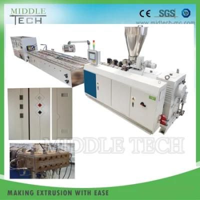 Roller Shutter Slat &Trunking&Duct Channel Profile Extrusion/Extruder Making Machine