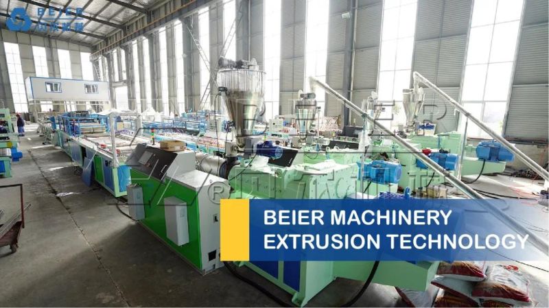 Plasitc PVC Wide Window /Door Frame Profile Extrusion Machine Production Line